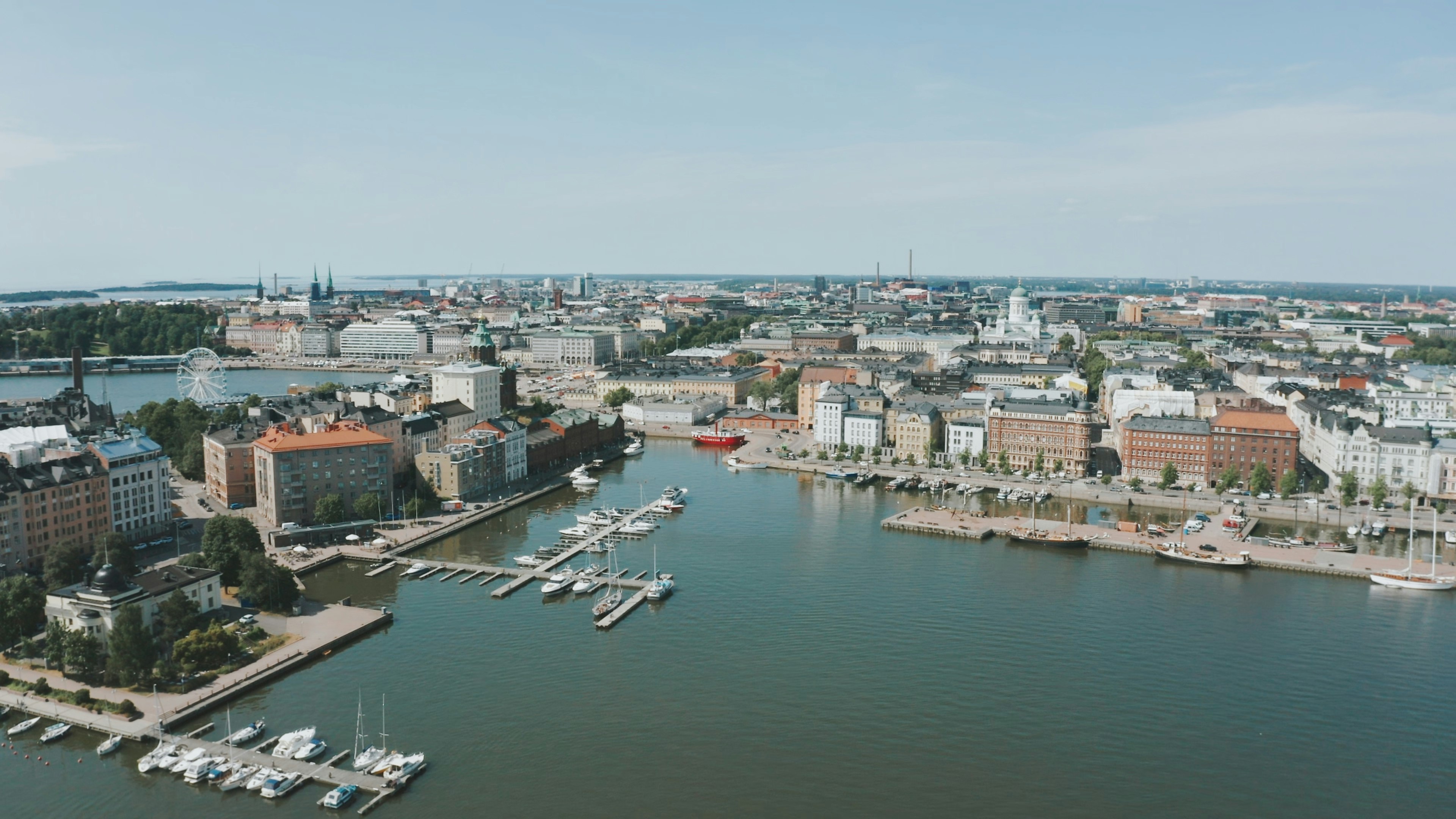 aerial view of city buildings during daytime